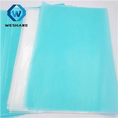 Kék glassine papír tekercs