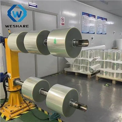 Poliészter PET átlátszó védőfólia tekercs